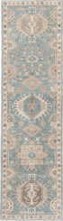 Vintage Afghan Runner Rug (2' x 9')